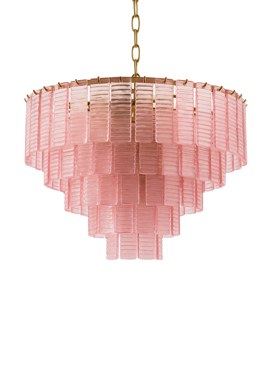Pink Aura Chandelier