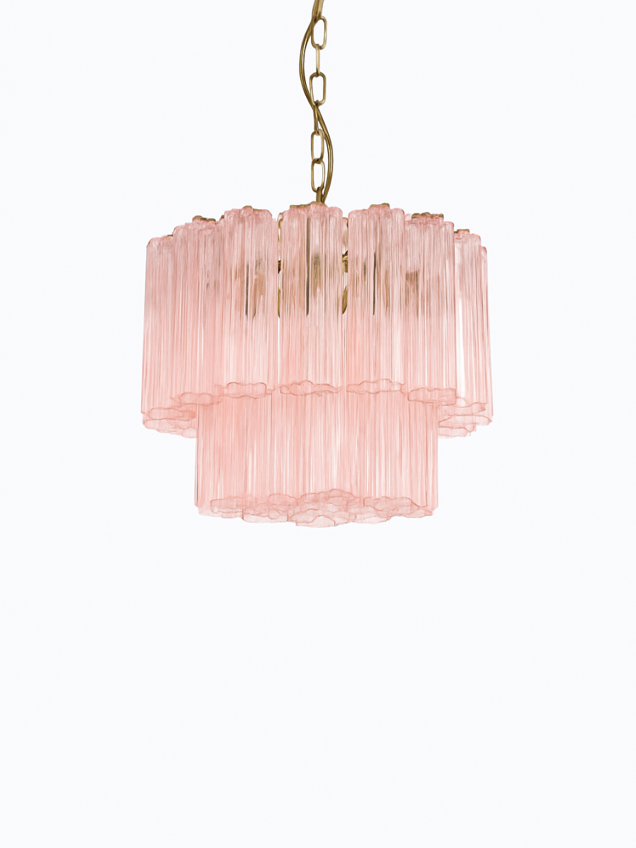 Pink Luce 2-layer Chandelier