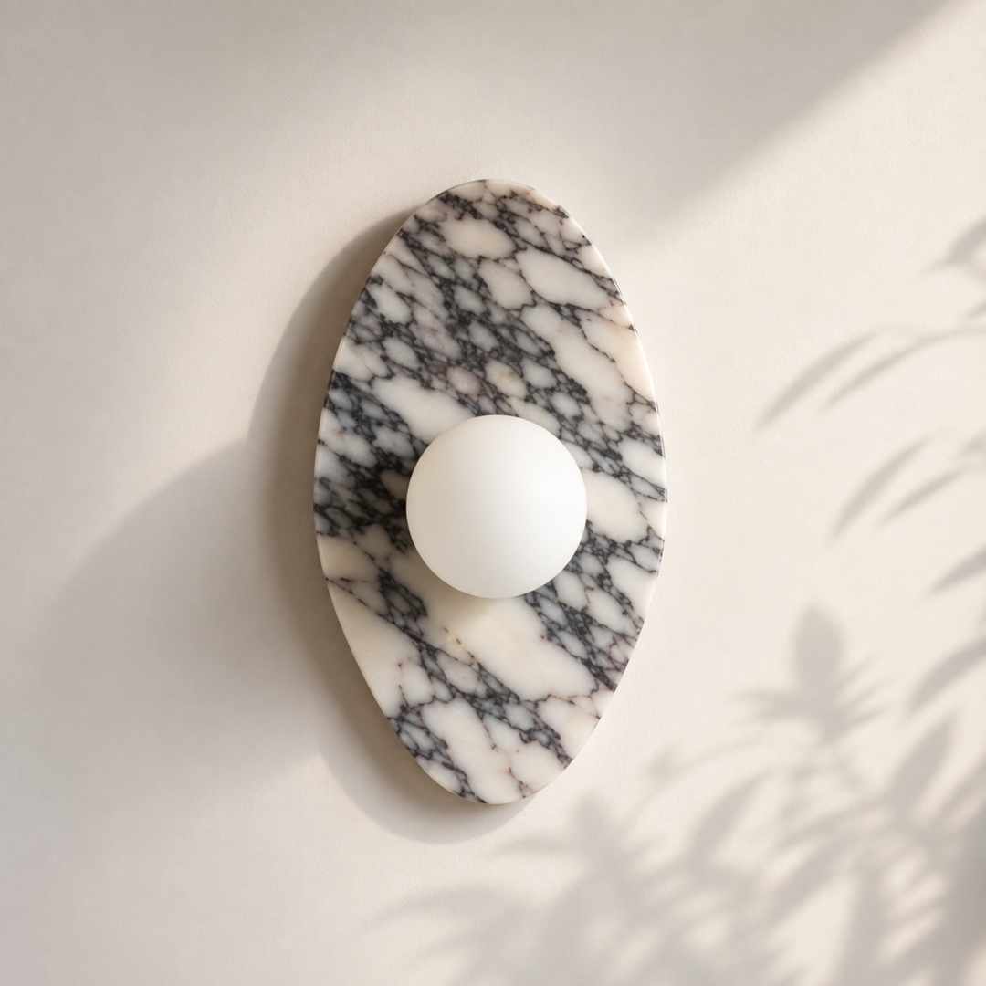 Sora Marble Wall Sconces
