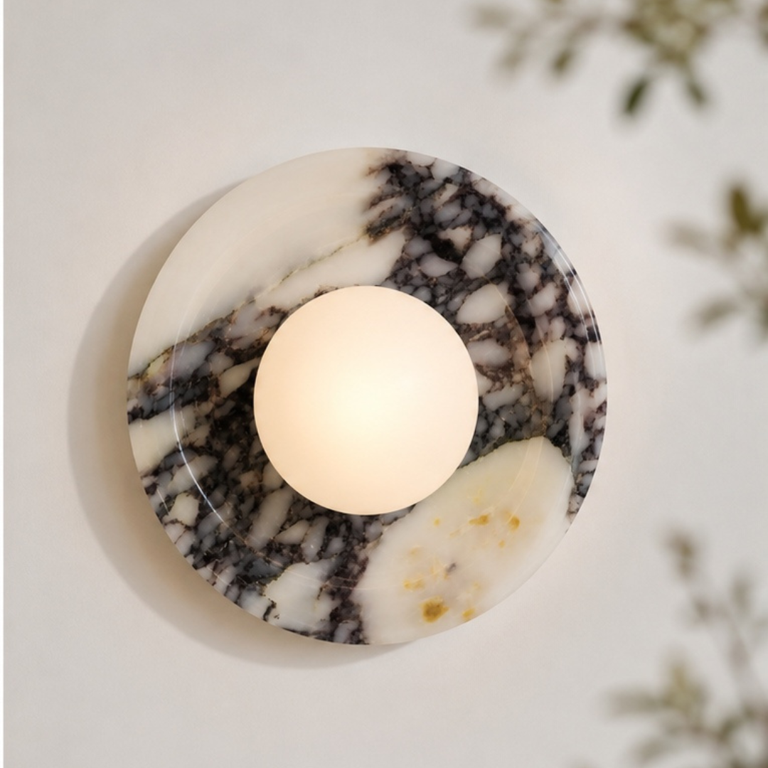 Luna Marble Wall Sconces