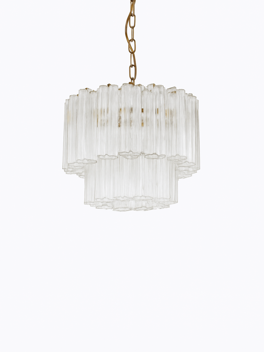 Clear Luce 2-layer Chandelier