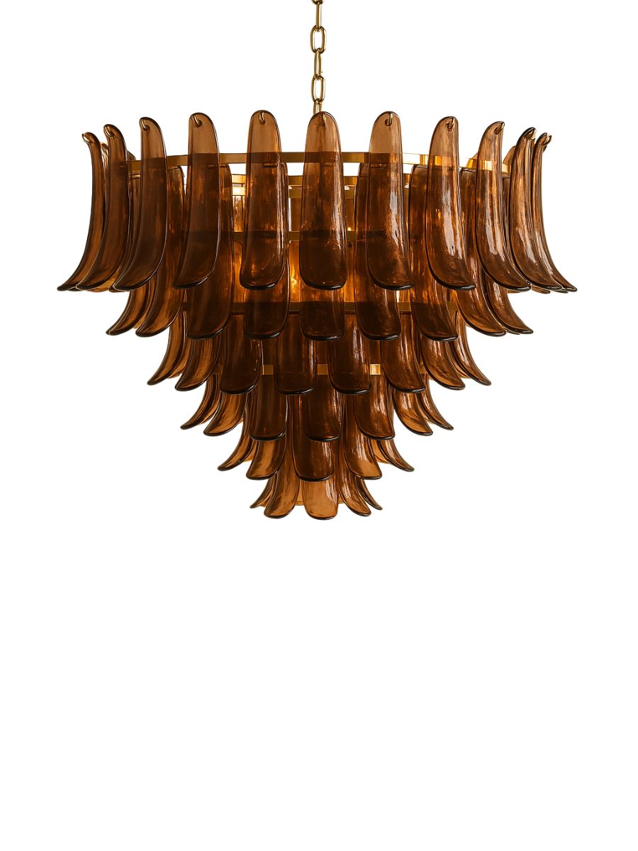 Coffee Verde Aura Chandelier