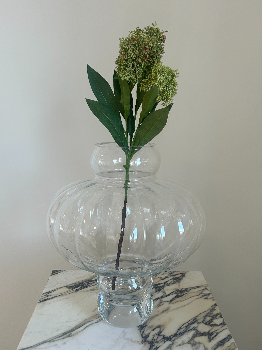 Green Skimmia Berry Branch
