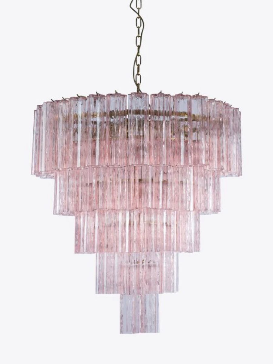 Pink Luce 5-layer Chandelier