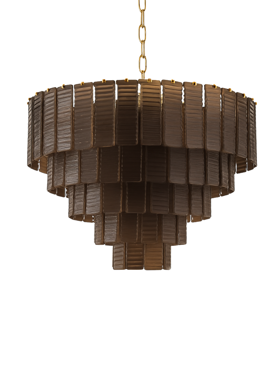 Brown Aura Chandelier