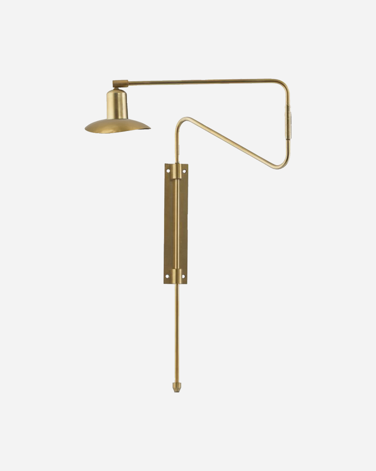 Vegglampe HDSwing Messing