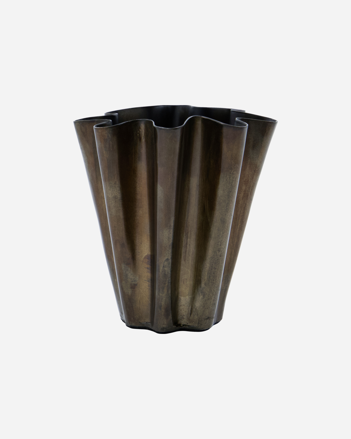 Vase HDFlood Antikk brun