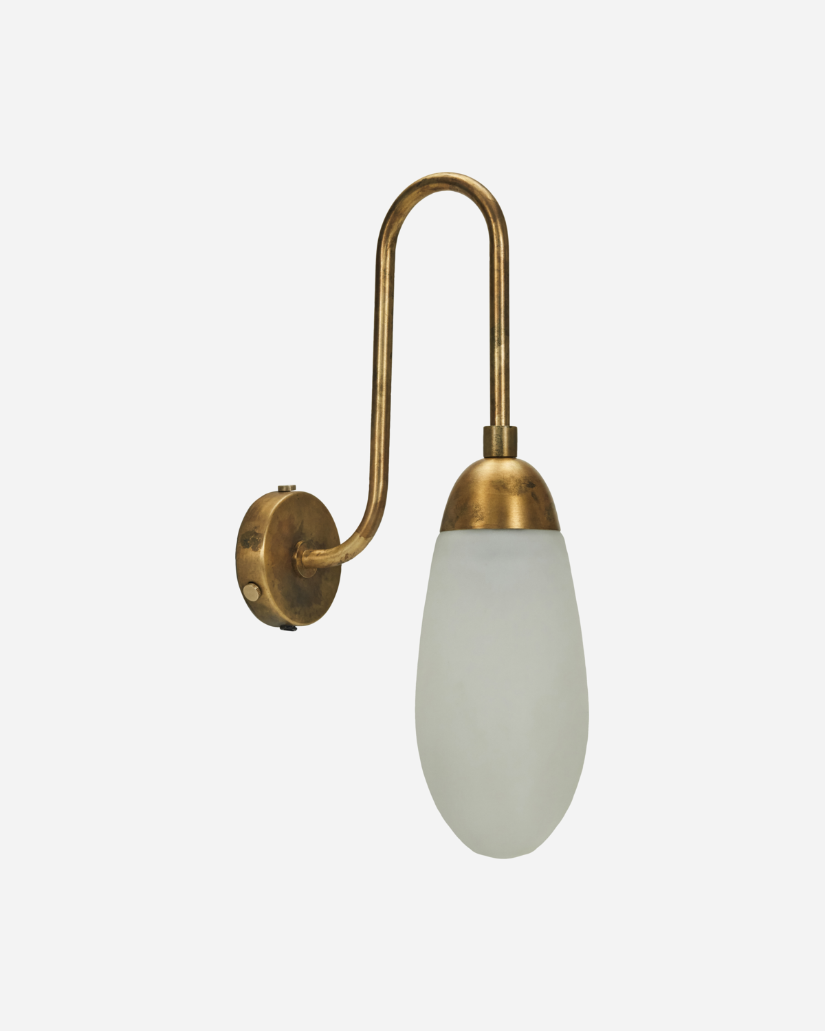 Vegglampe HDDrop Antikk Messing