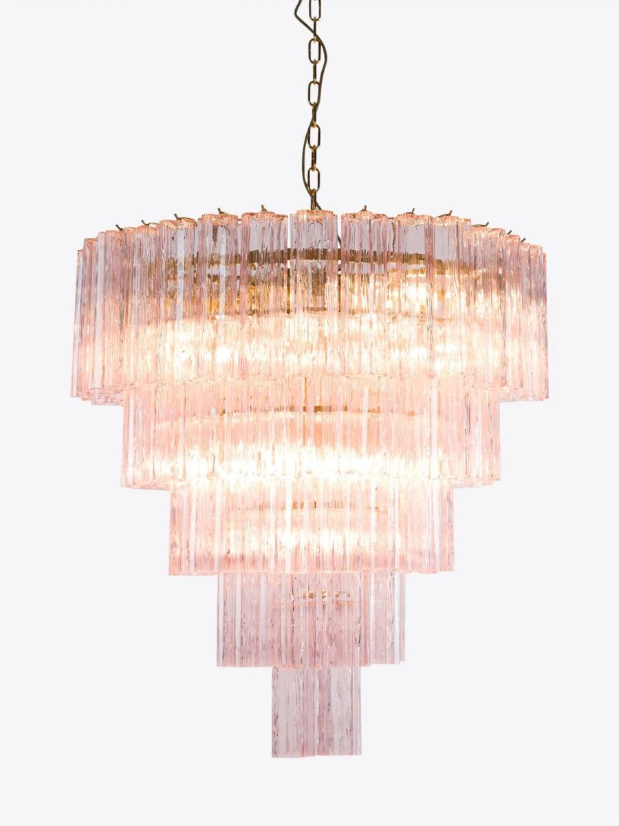 Pink Luce 5-layer Chandelier
