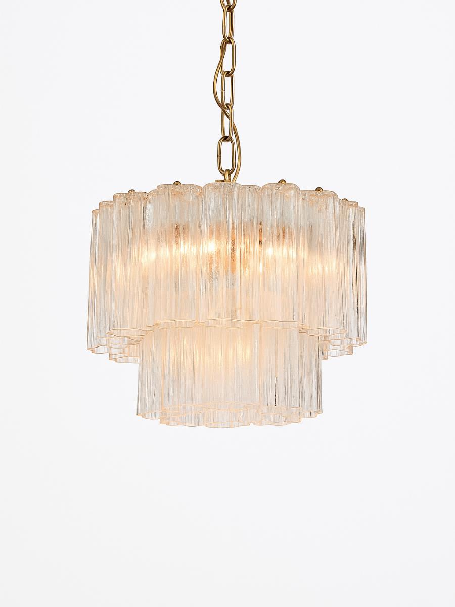 Clear Luce 2-layer Chandelier