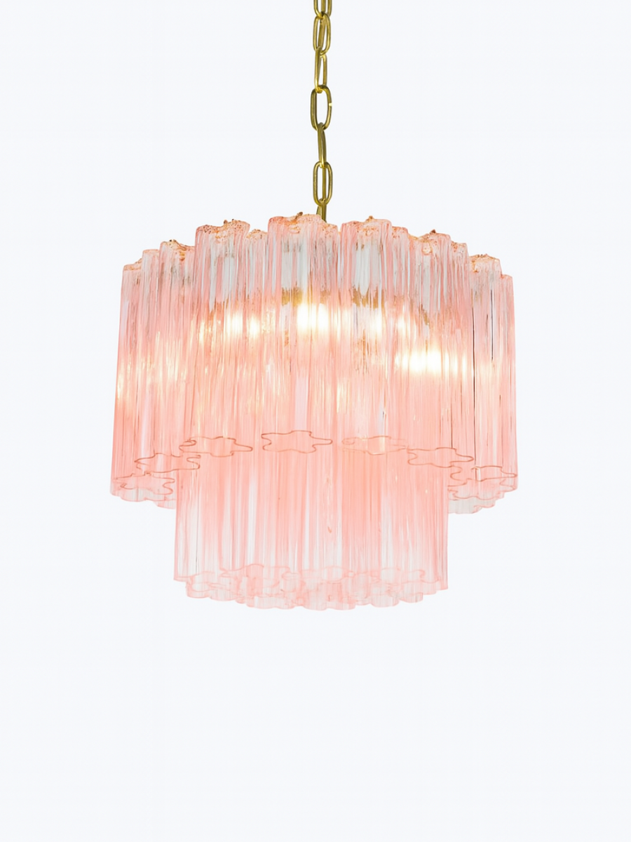 Pink Luce 2-layer Chandelier