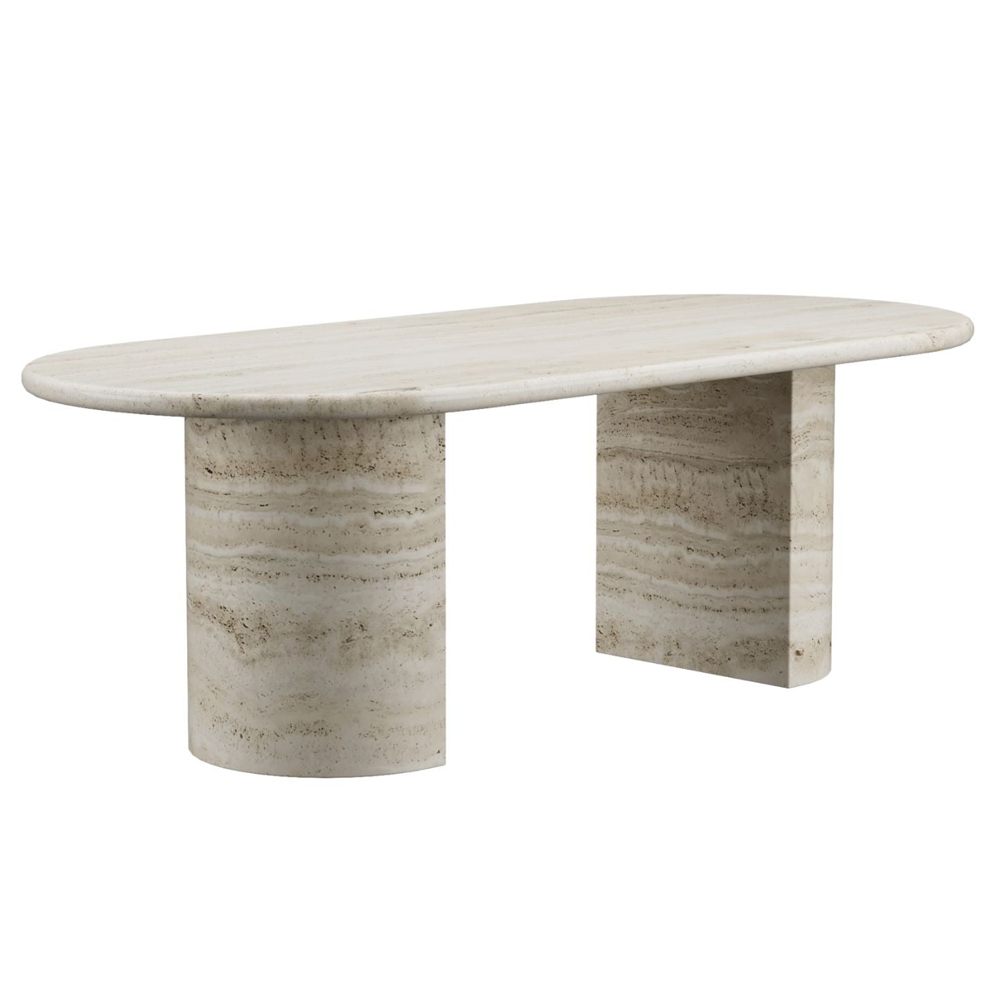 Rachel Diningtable Travertine