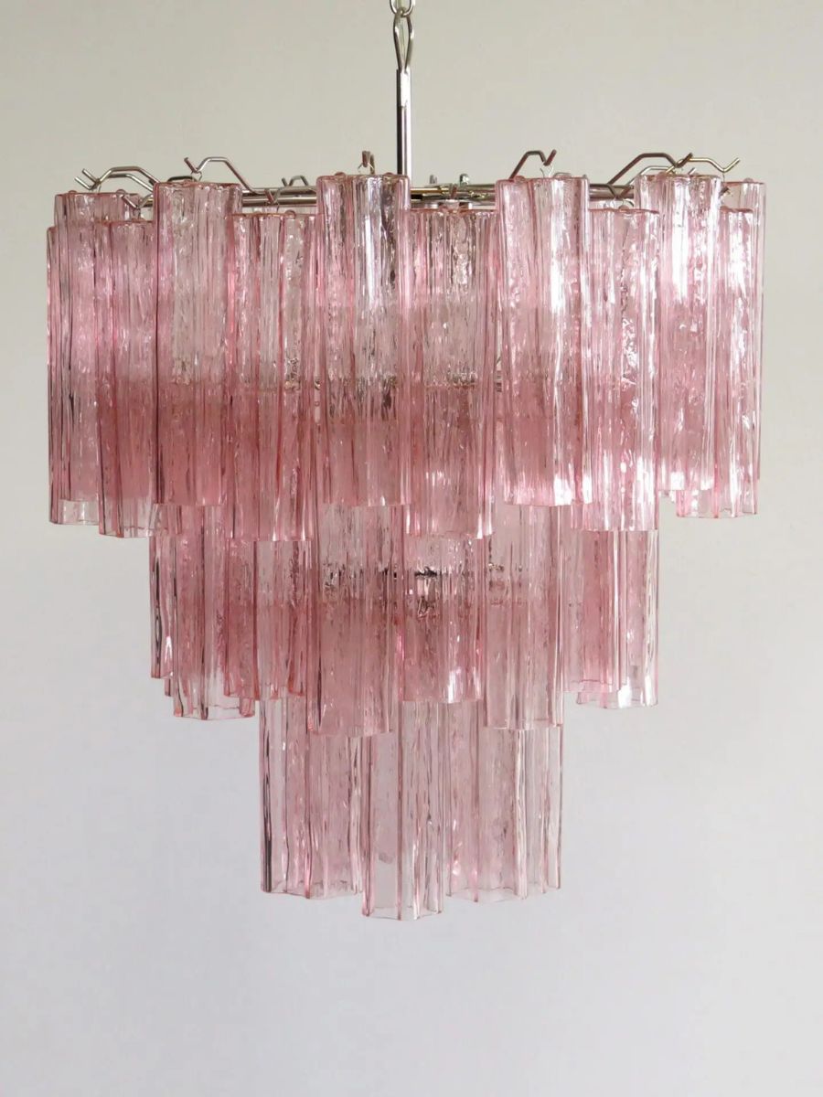 Pink Luce 3-layer Chandelier