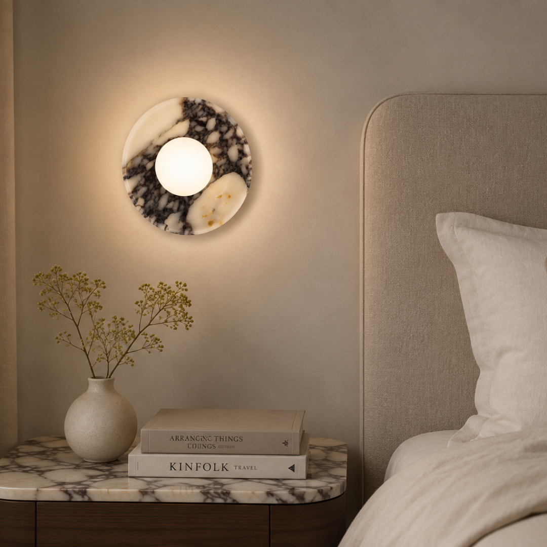 Luna Marble Wall Sconces