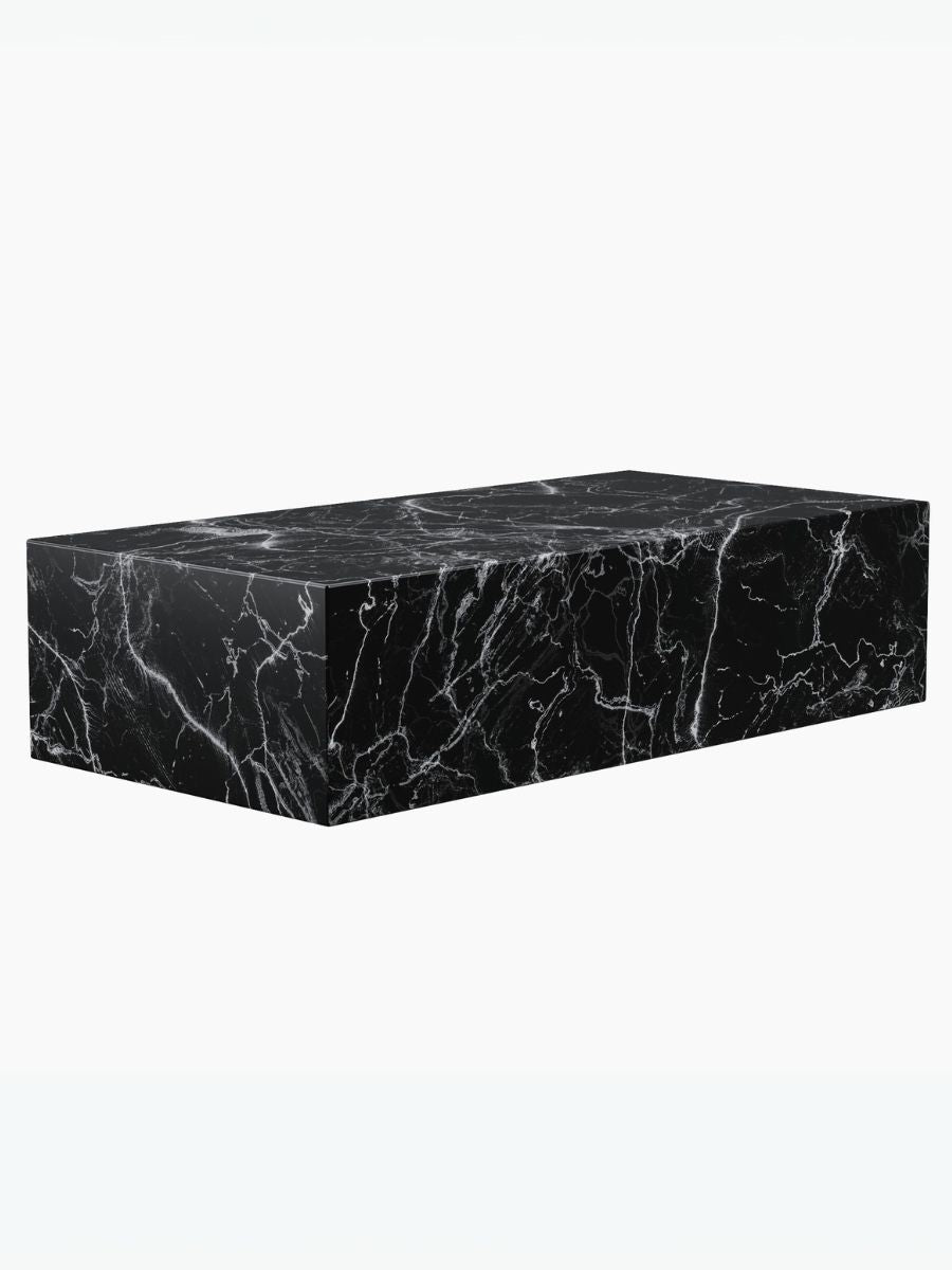 Plinth Marble Coffeetable Nero Marquina
