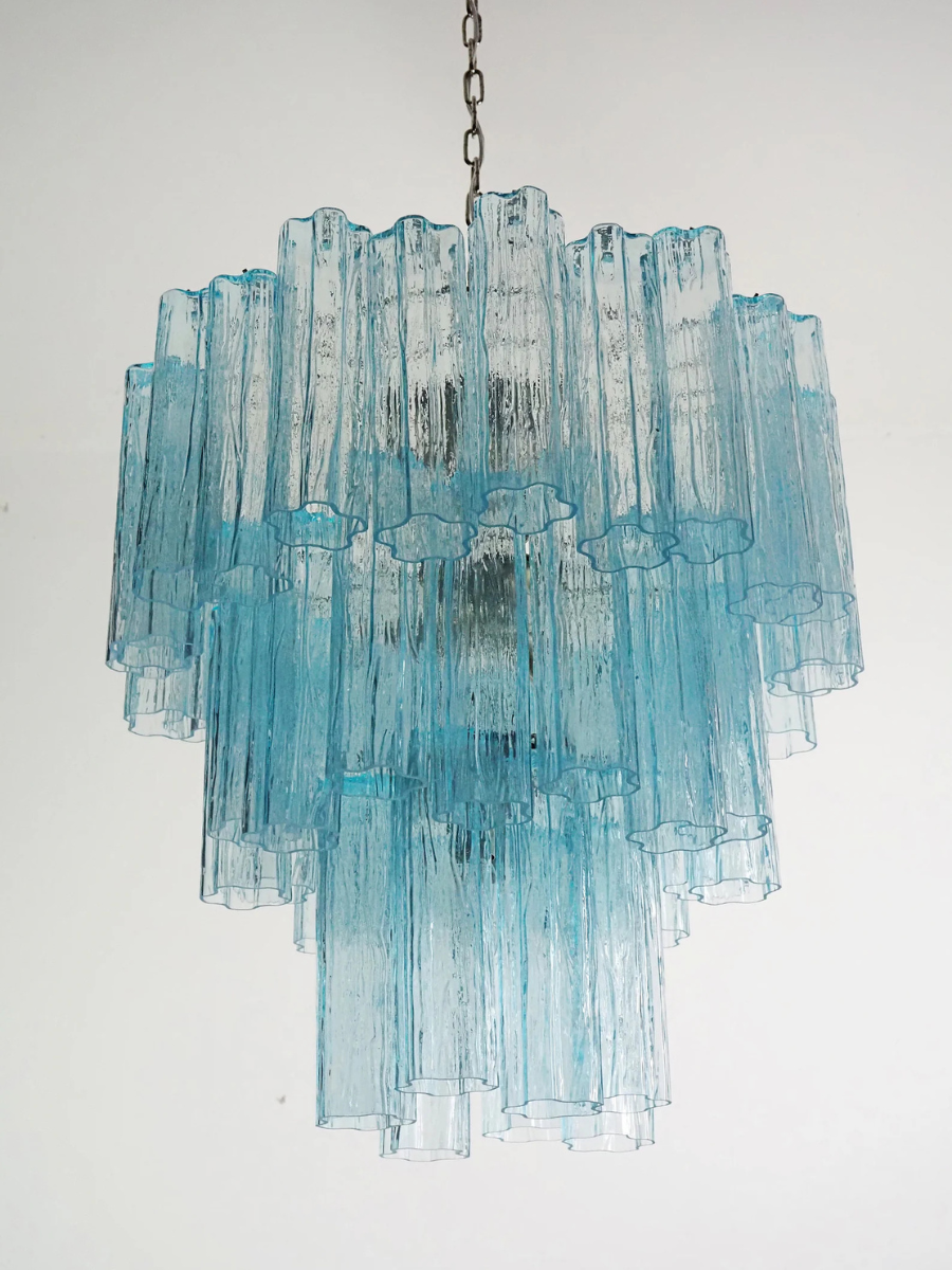 Blue Luce 3-layer Chandelier