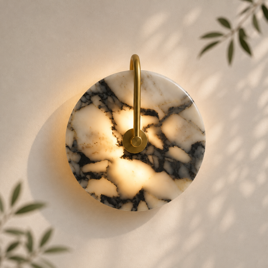 Aura Marble Wall Sconce