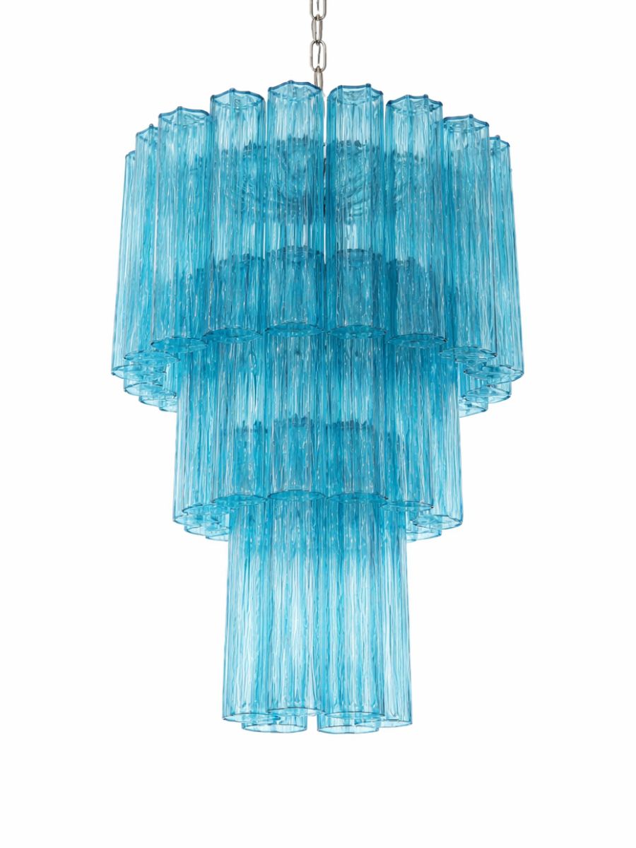Blue Luce 3-layer Chandelier