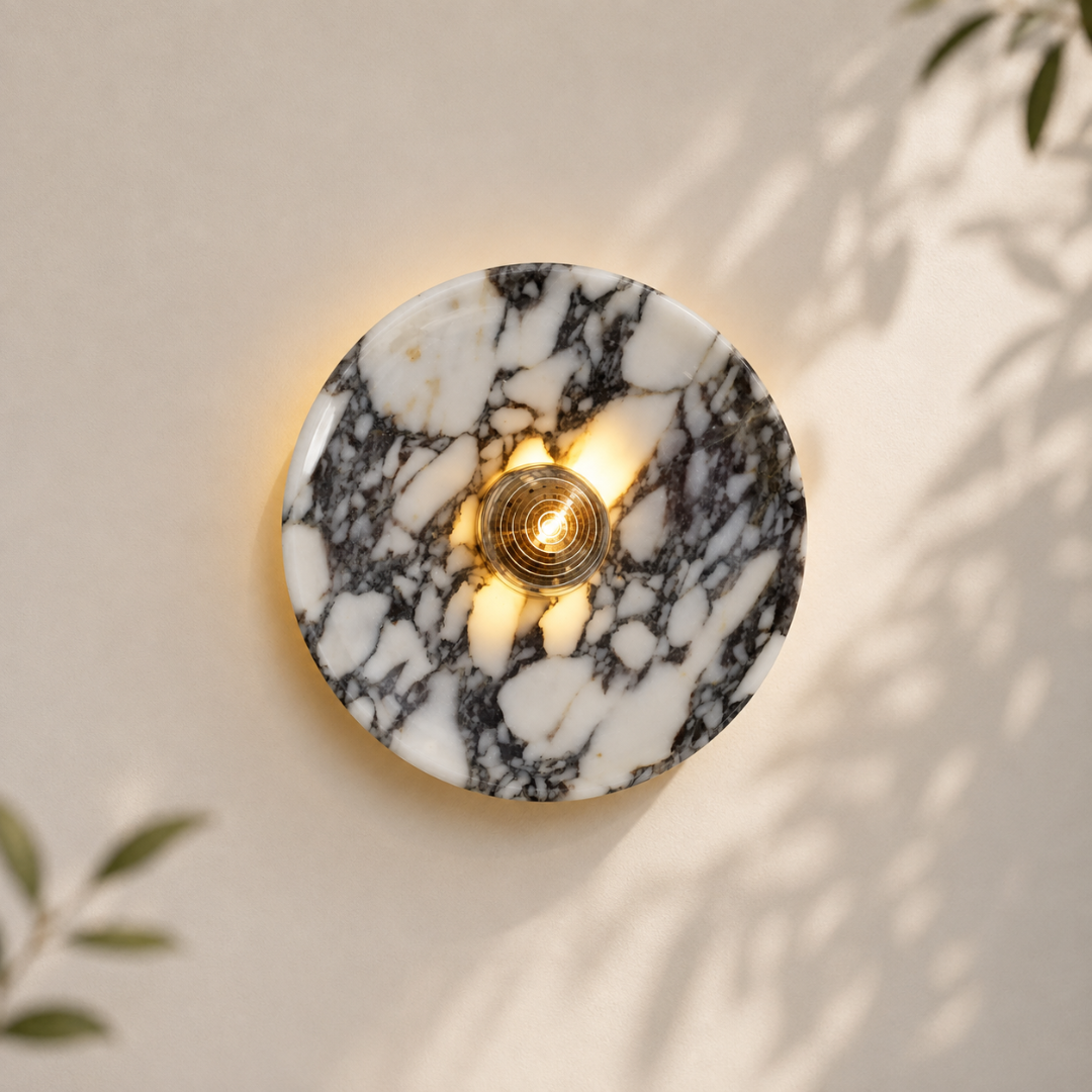 Solis Marble Wall Sconce