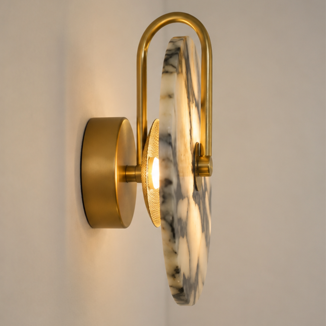Aura Marble Wall Sconce