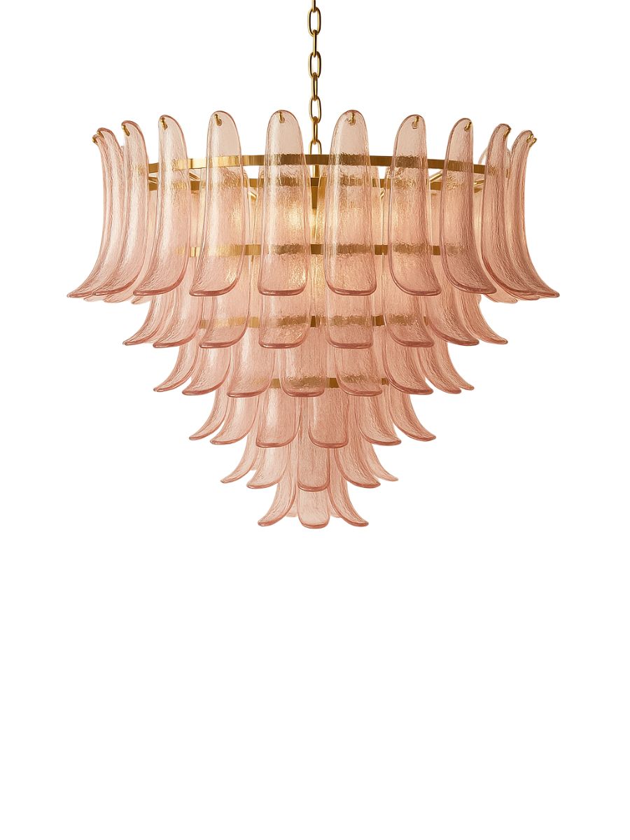 Pink Verde Aura Chandelier