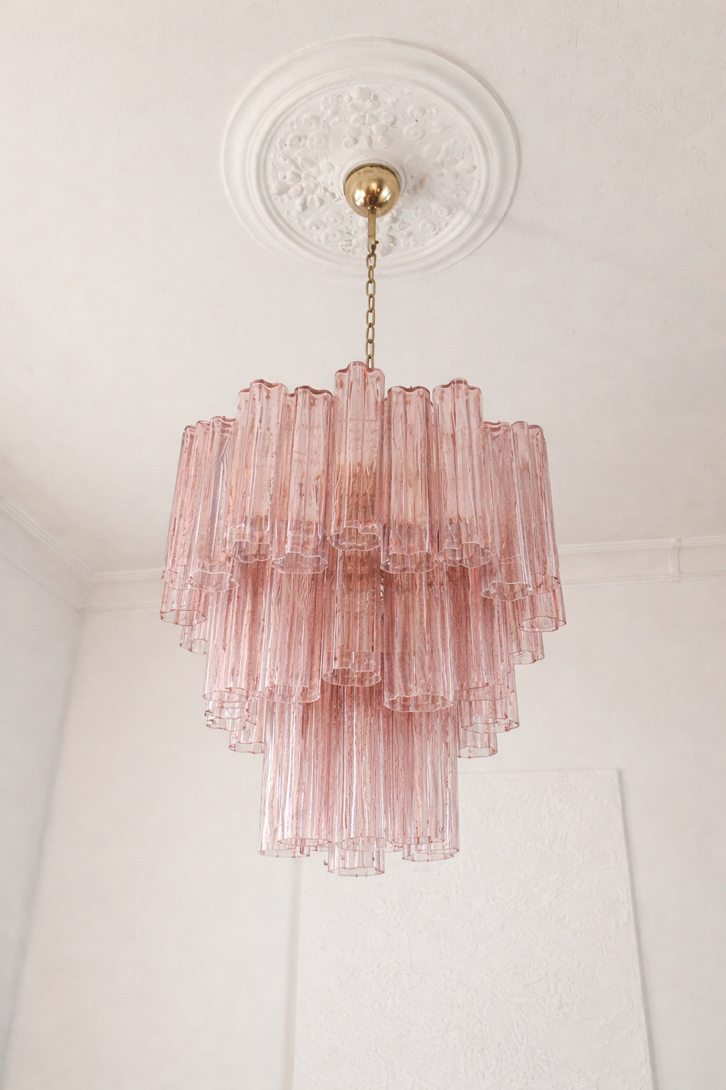 Pink Luce 3-layer Chandelier
