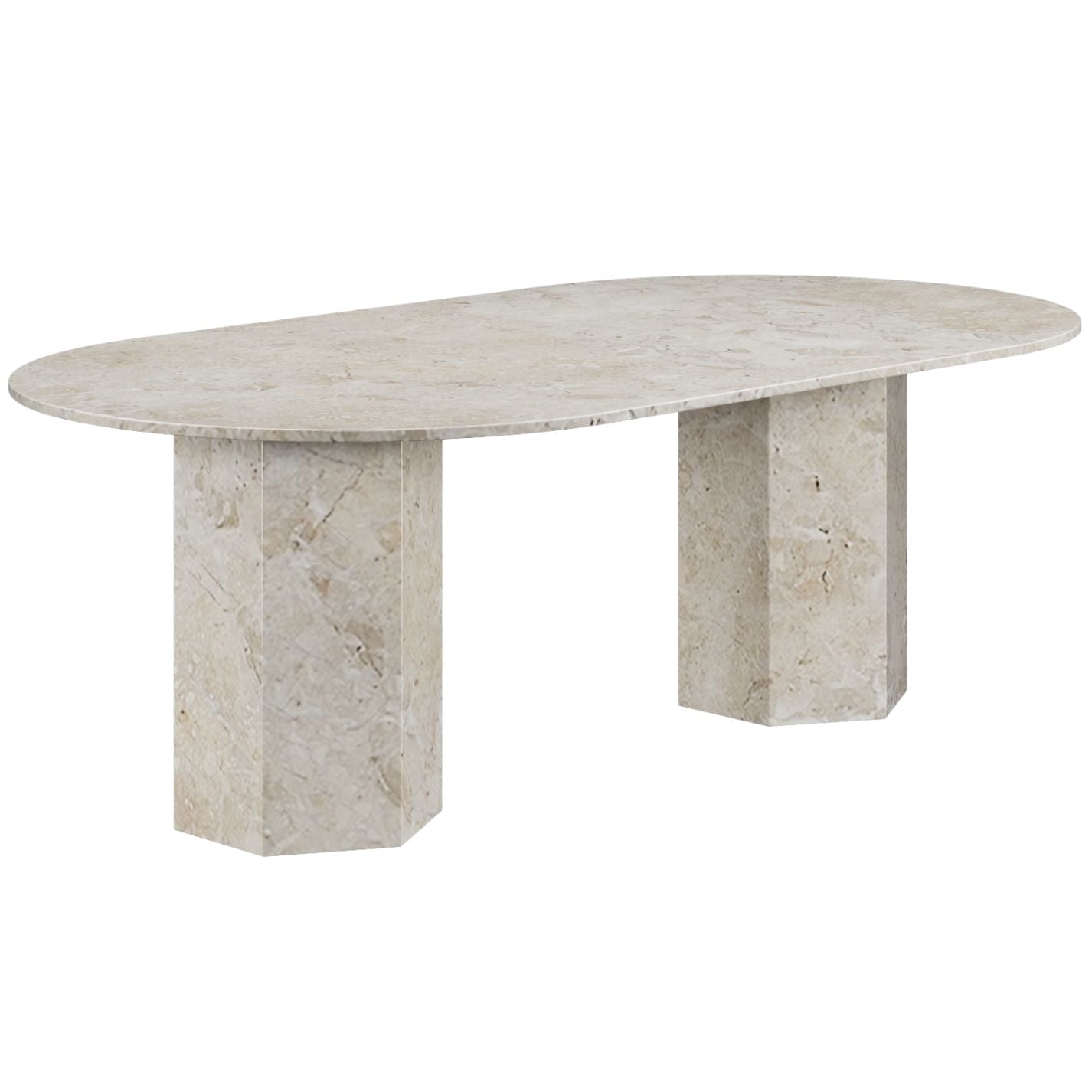 Sofia Oval Marble Diningtable