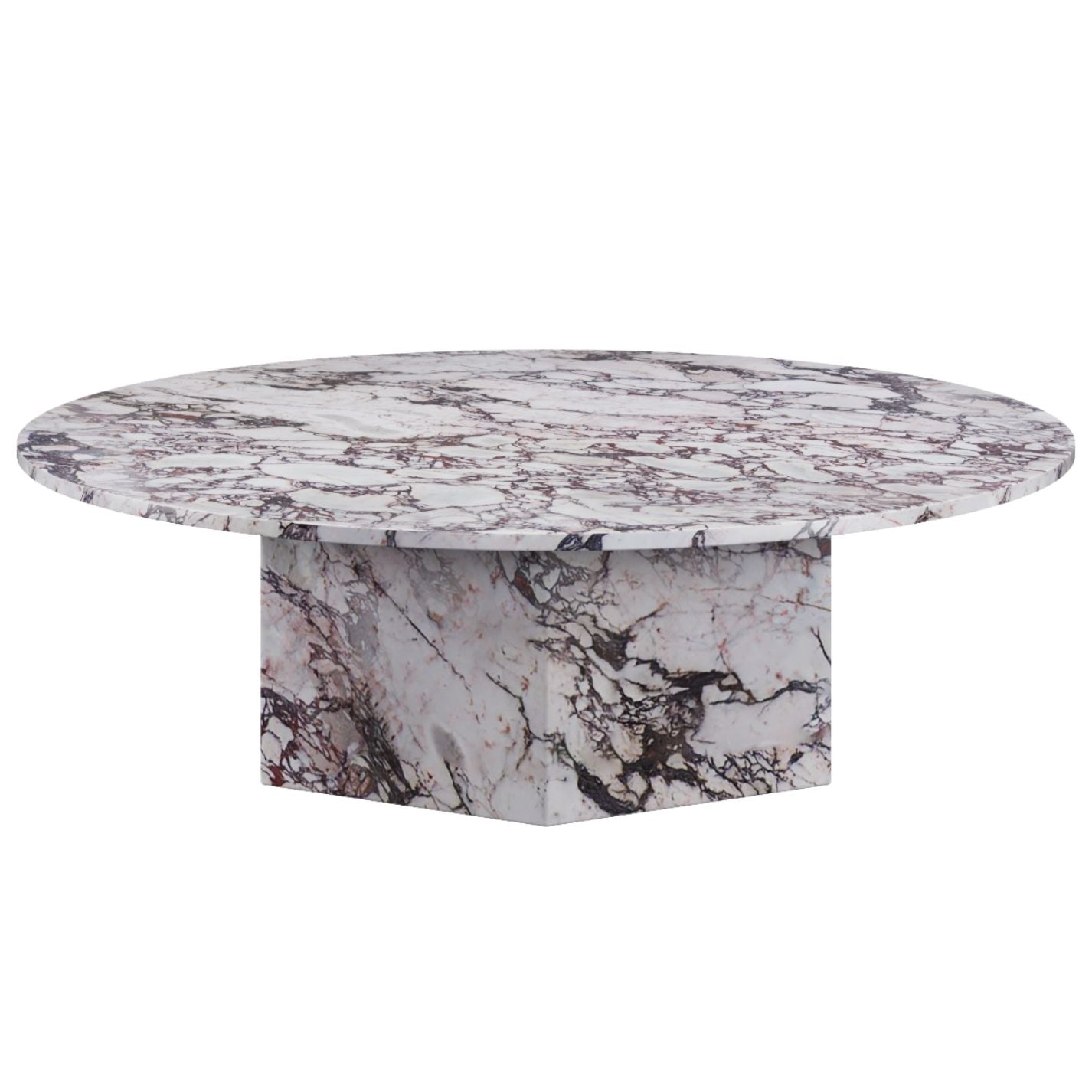 Sofia Marble Ø110 Coffeetable