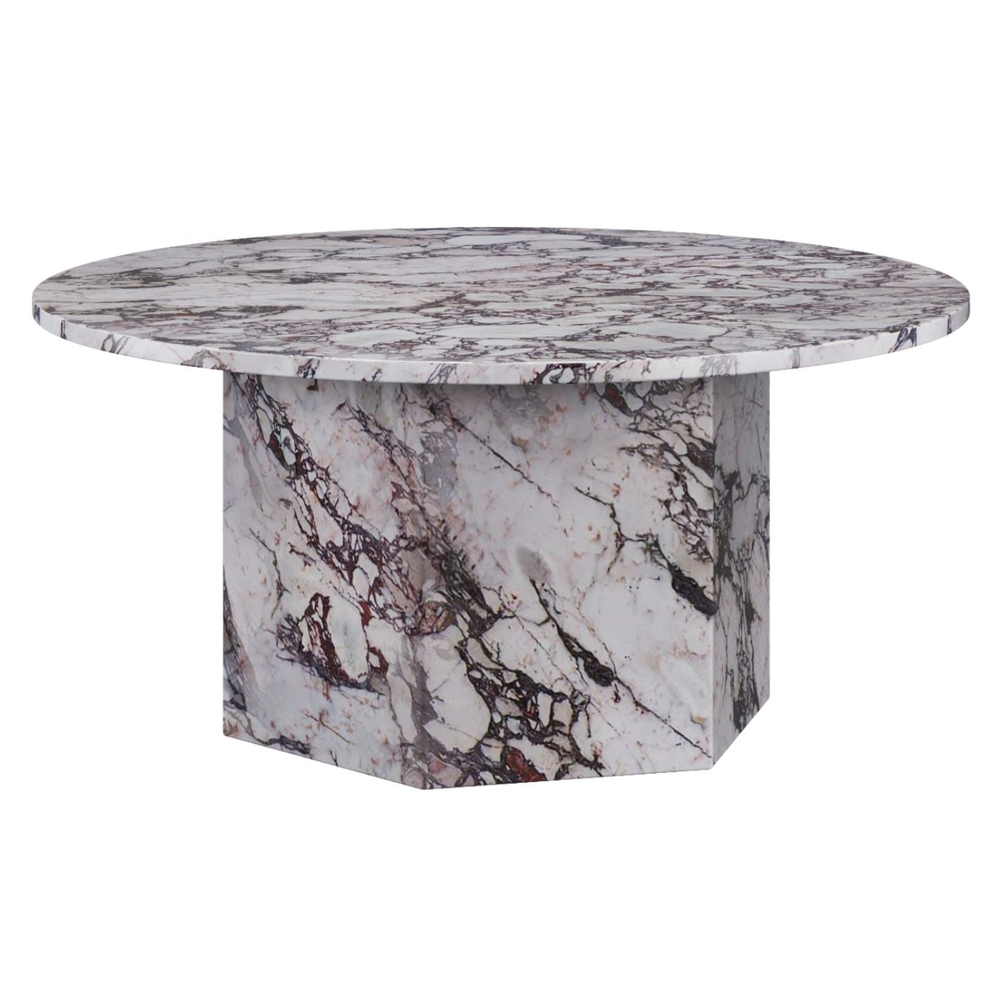 Sofia Marble Ø60 Coffeetable