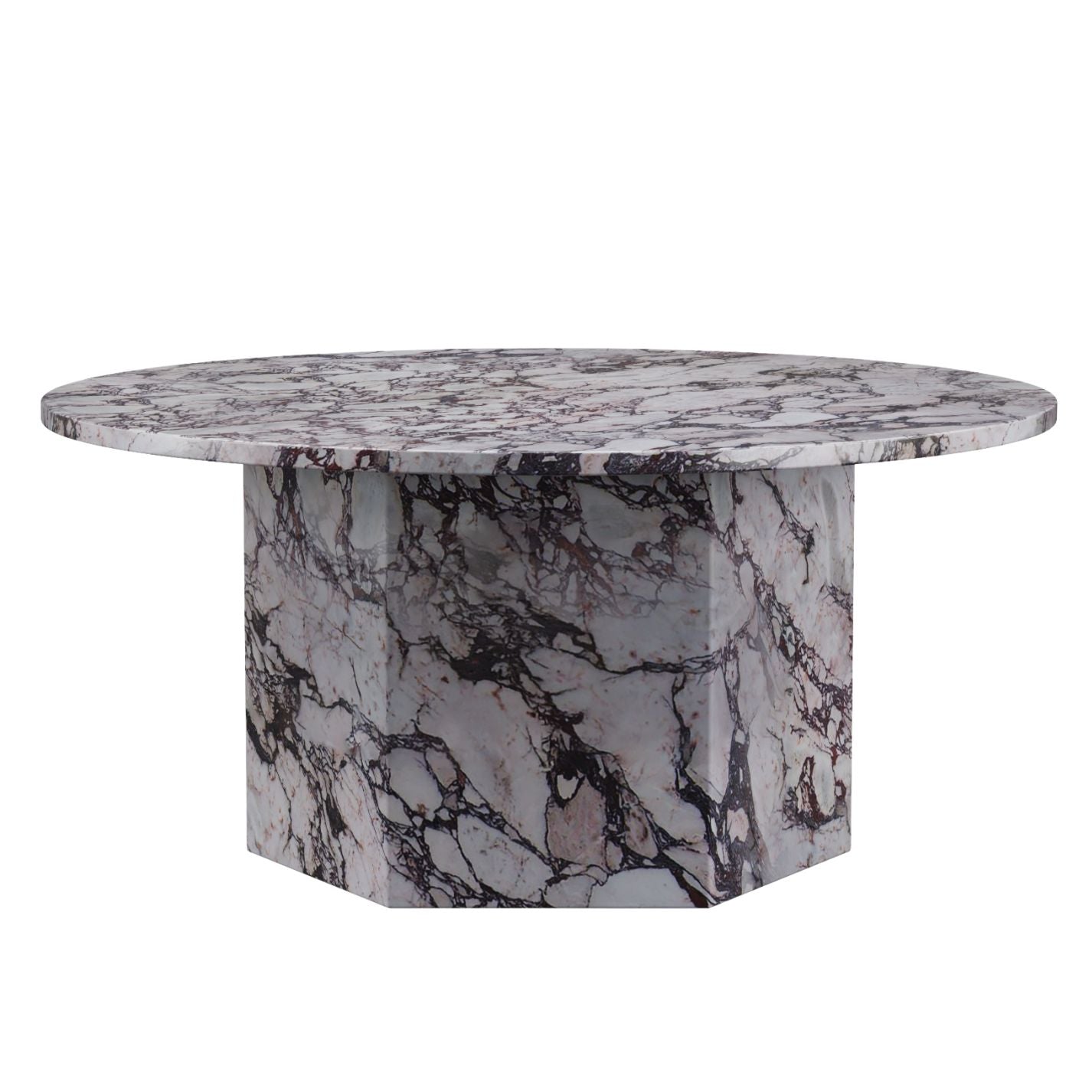 Sofia Marble Ø80 Coffeetable
