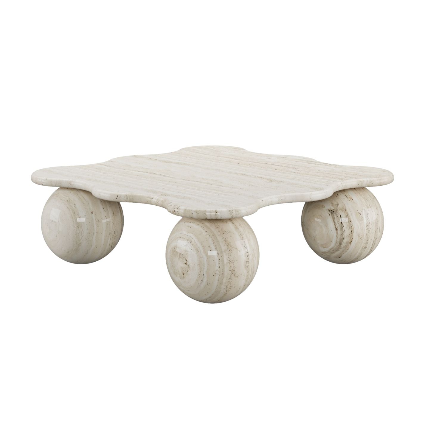 Orbita Square Marble Coffee Table