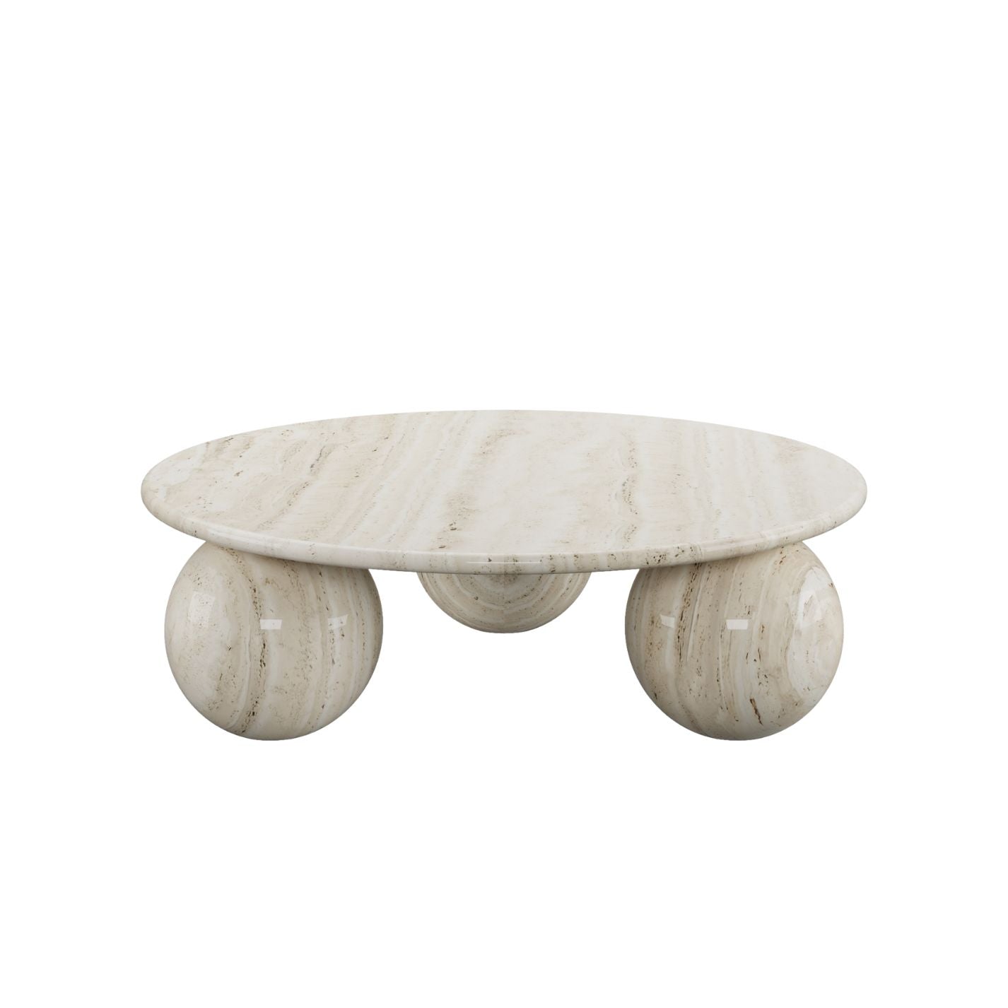 Orbita Circle Marble Coffee Table