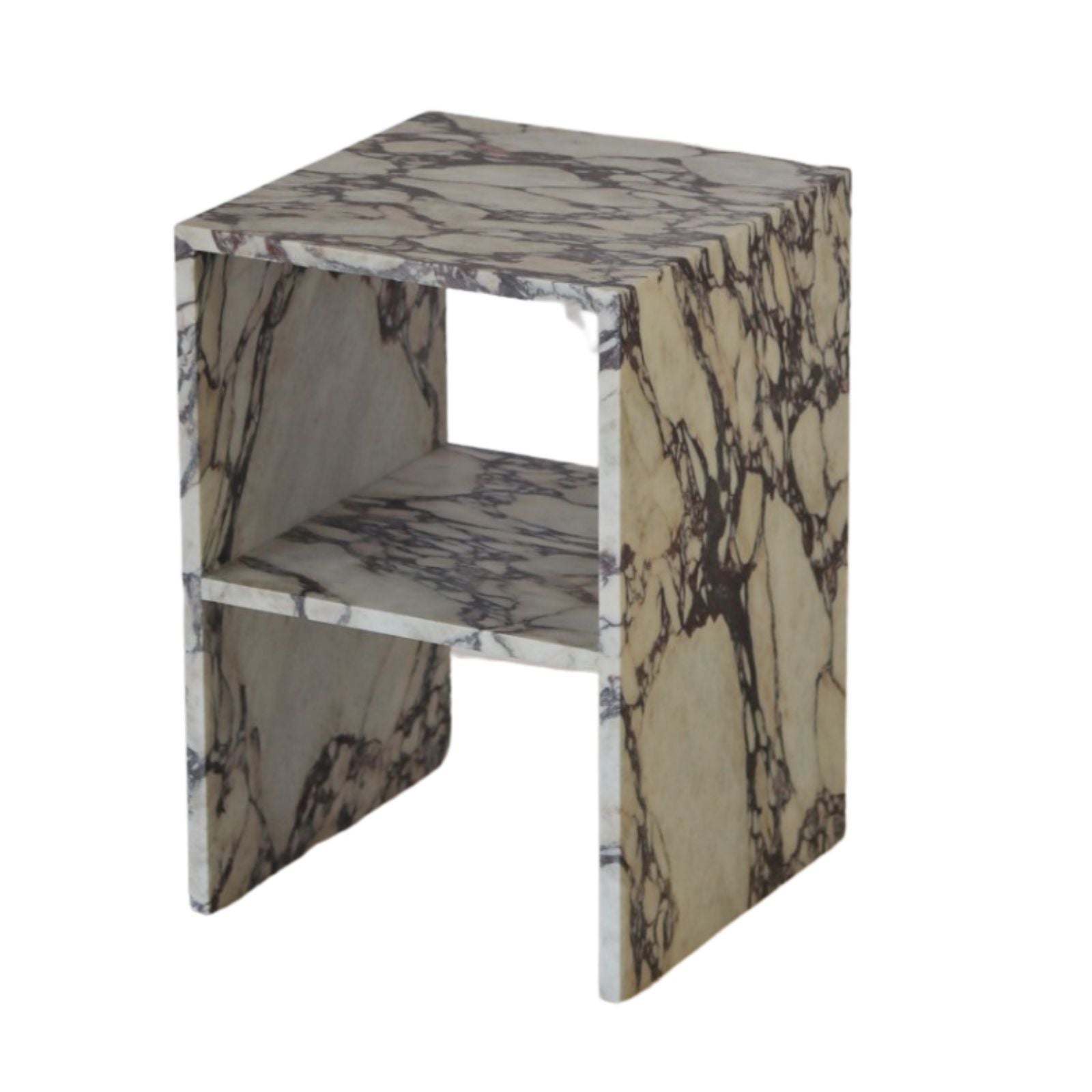 Como Calacatta Viola Sidetable