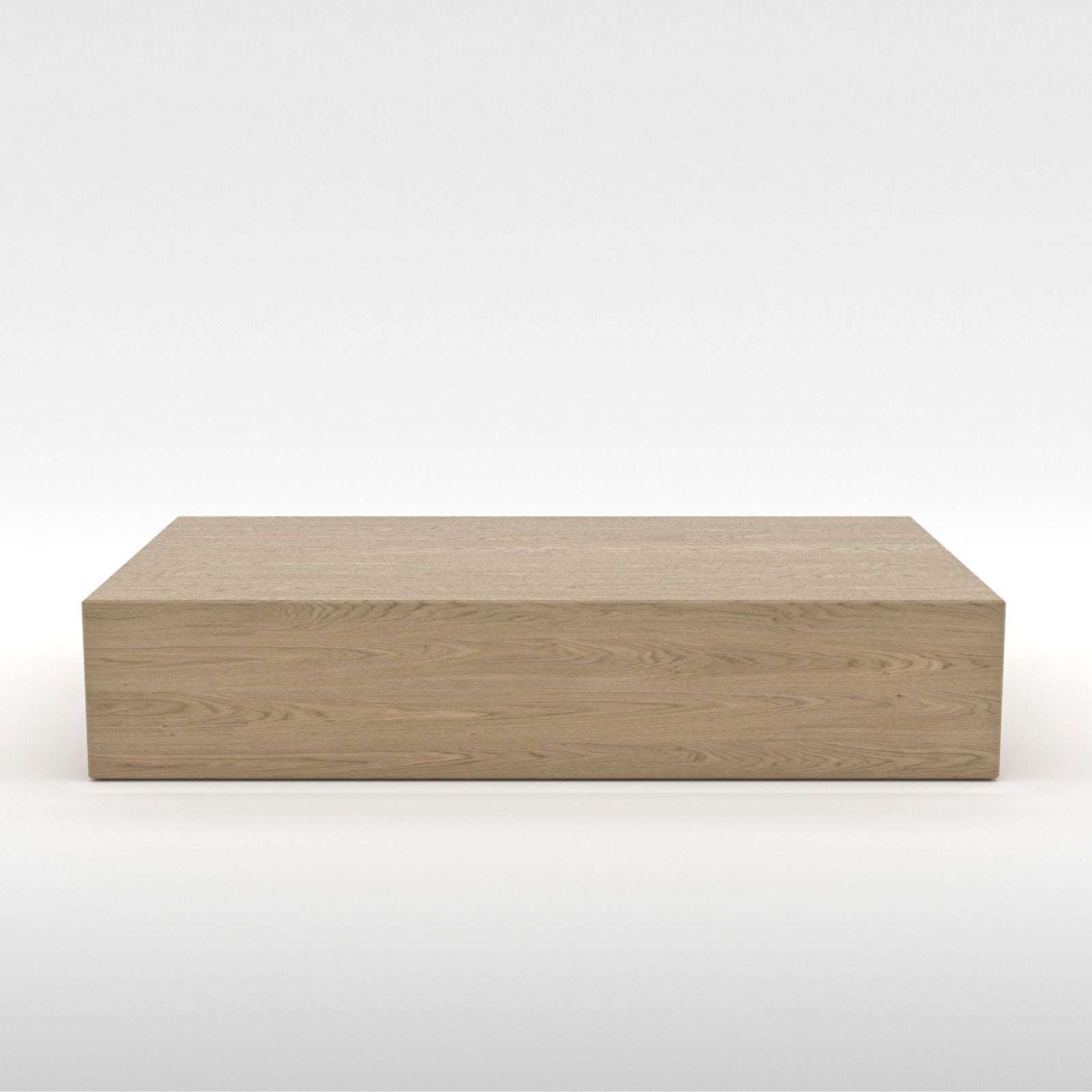 Oak Plinth Coffee Table