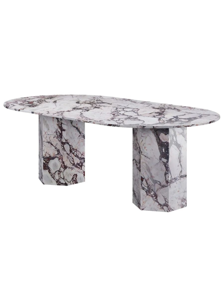Sofia Oval Marble Diningtable