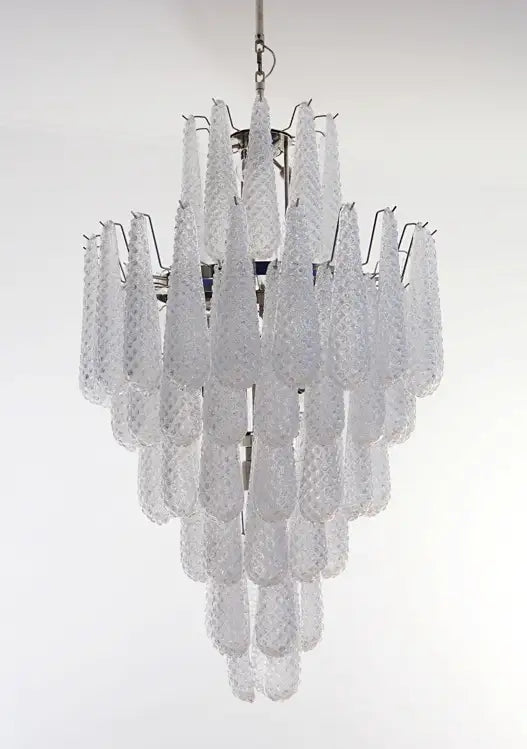 Drop 85 Clear Chandelier