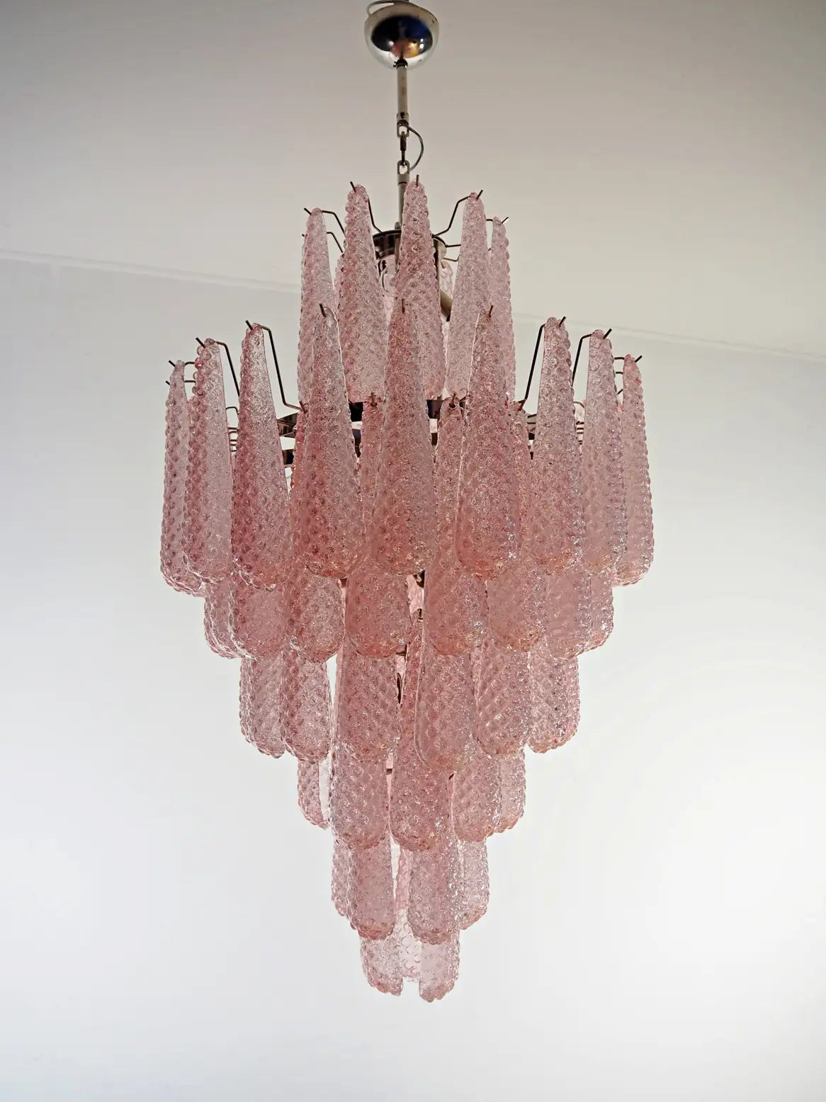 Drop 85 Blush Rose Chandelier