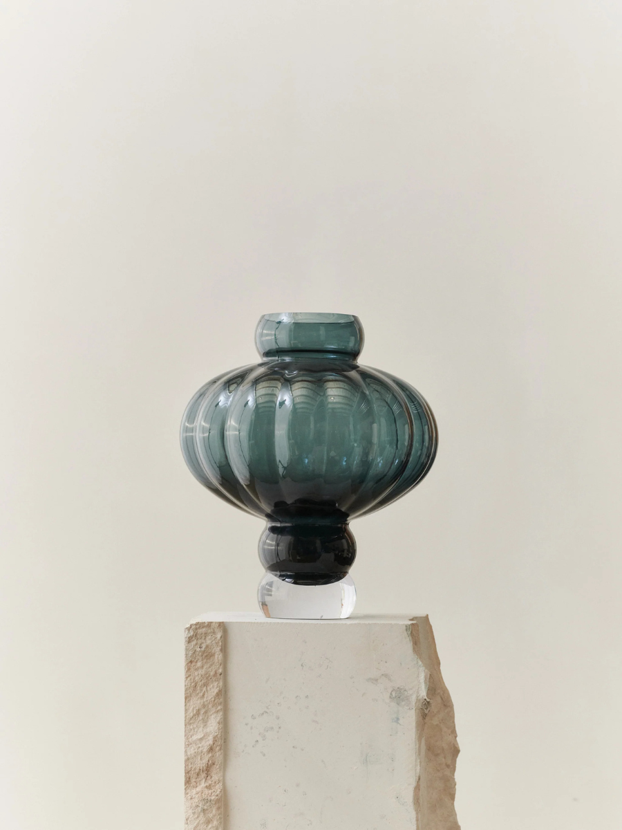 Balloon Vase 03 40cm Blue