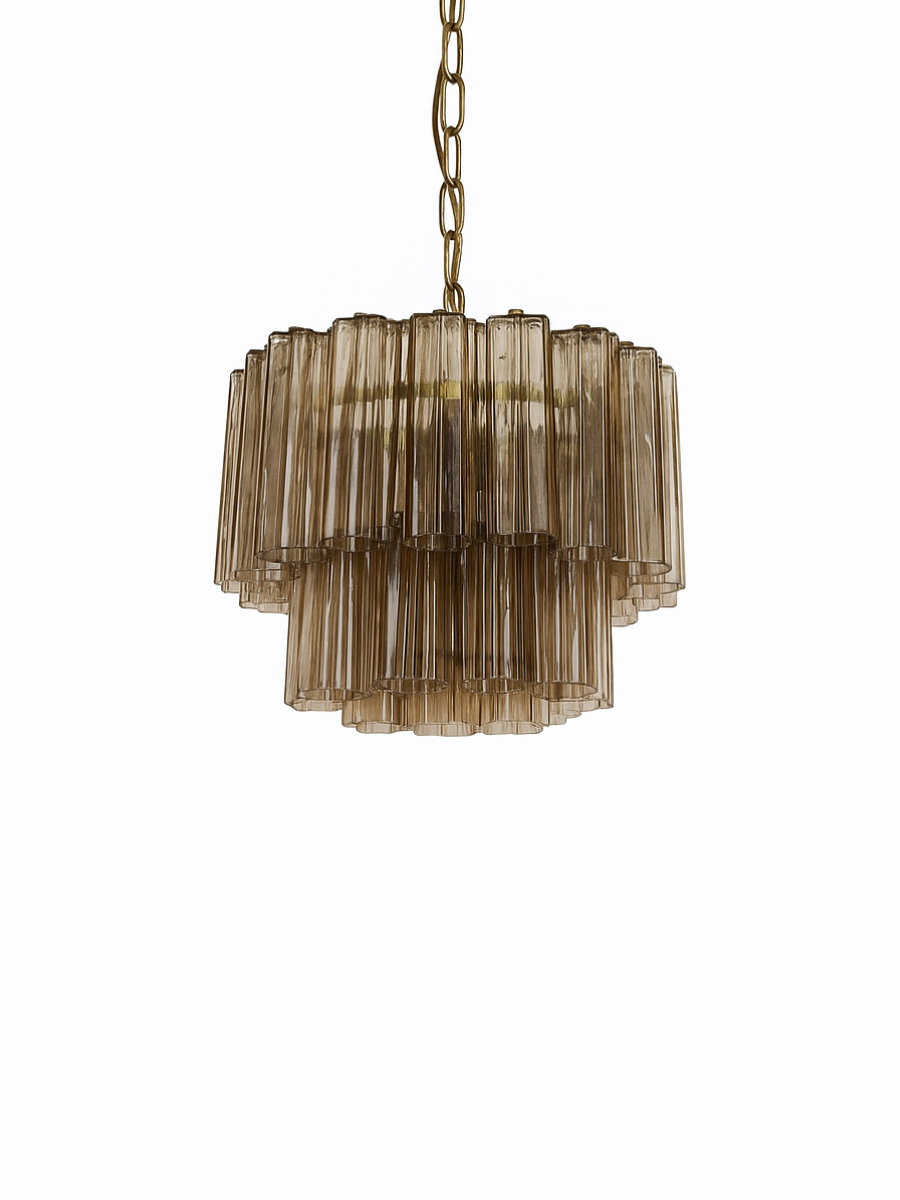 Brown Luce 2-layer Chandelier