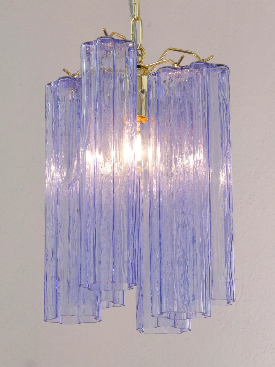 Murano Pagliesco Tronchi Chandelier Ø24 - 6 Tubes