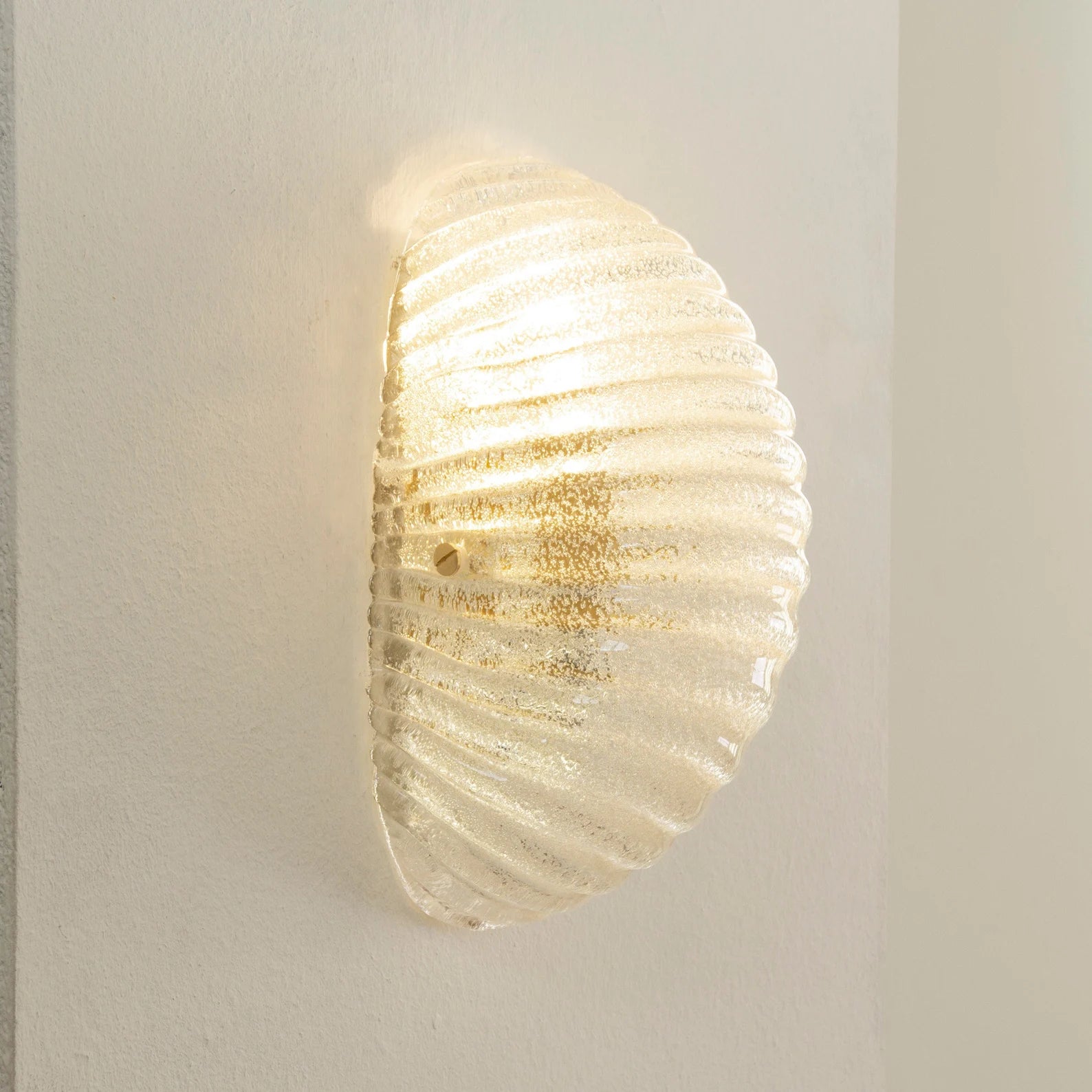 Murano Clear Applique – Sett med 2 vegglamper