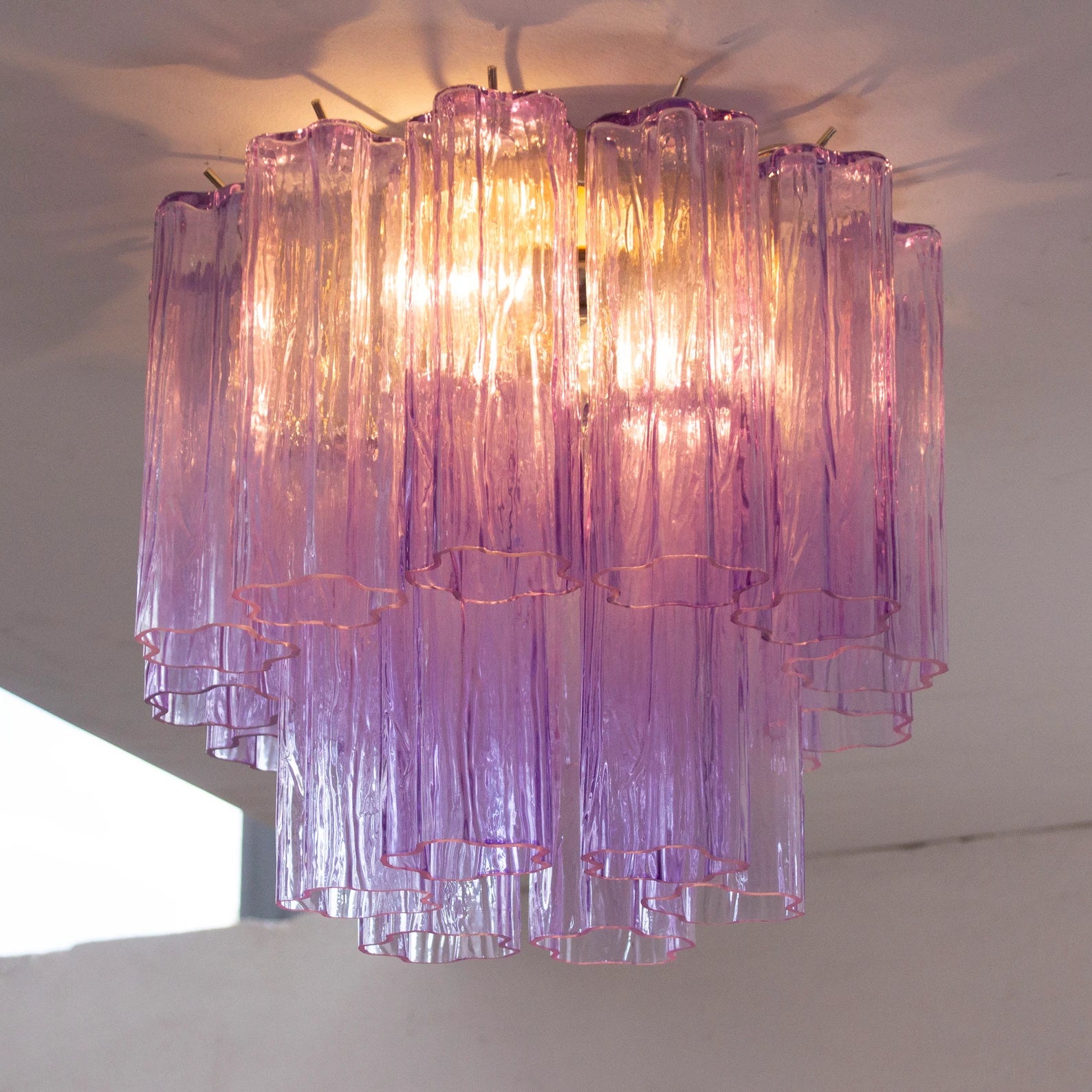 Murano Wisteria Glicine Tronchi Taklampe
