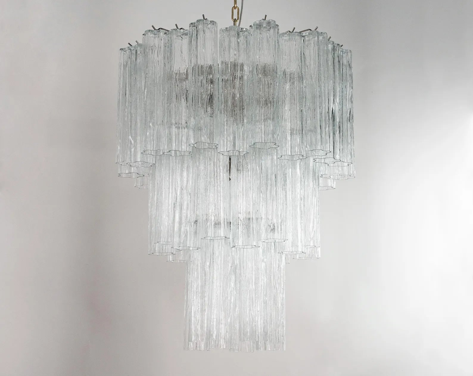 Murano Clear Tronchi Chandelier Ø65 - 48 Tubes