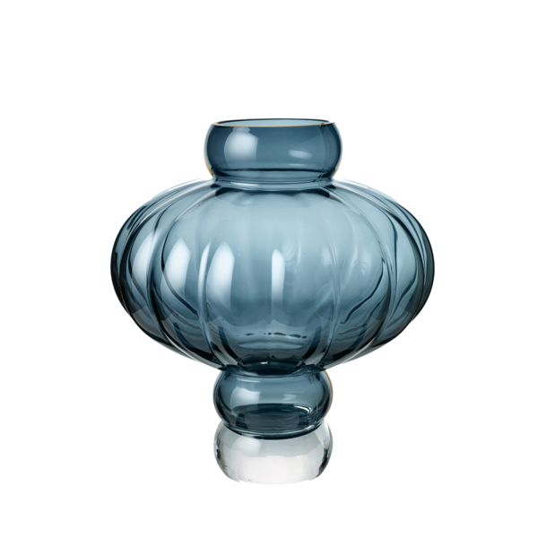 Balloon Vase 03 40cm Blue