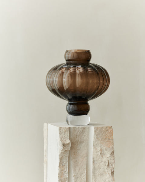 Balloon Vase 03 40cm Smoke