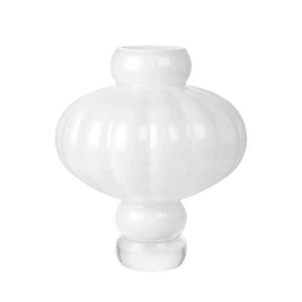 Balloon Vase 08 30cm Opal White