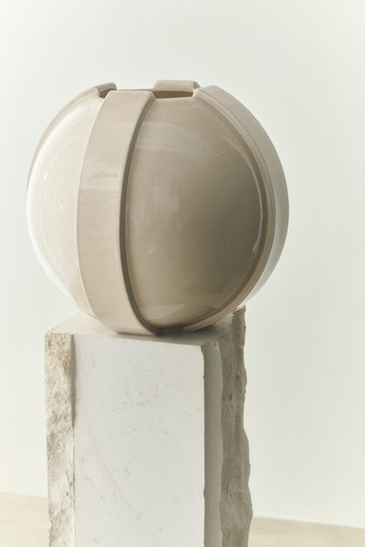 Vinci Vase 01 29cm Ivory